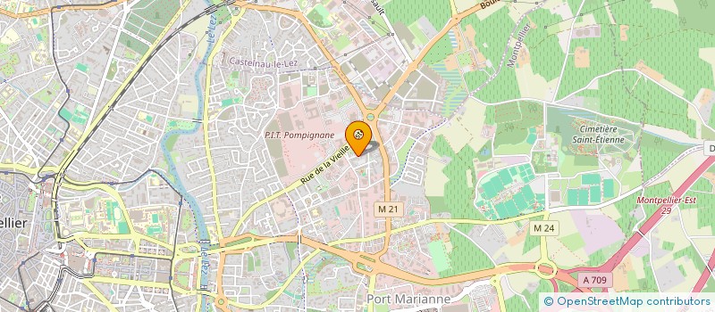 localisation de l'entreprise MONSIEUR BRUNO BOURGER à MONTPELLIER