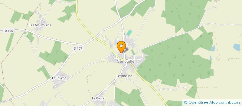 localisation de l'entreprise MONSIEUR BRUNO BOURGOIN  CHATAIN