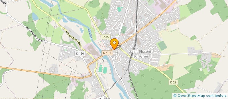 localisation de l'entreprise MONSIEUR BRUNO BOURGOUGNON  LUNERY