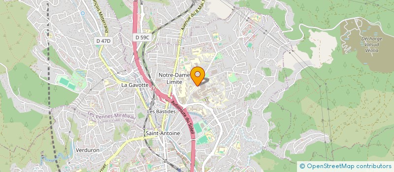 localisation de l'entreprise MONSIEUR BRUNO BOURNOT à MARSEILLE