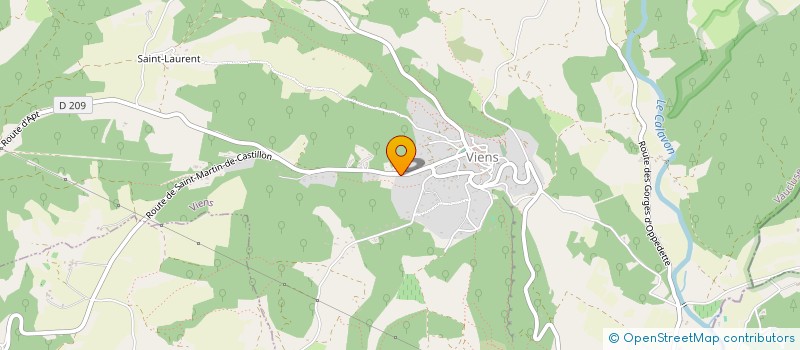 localisation de l'entreprise MONSIEUR BRUNO BOUSCARLE  SAINT-MARTIN-DE-CASTILLON