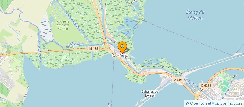 localisation de l'entreprise MONSIEUR BRUNO BOUSSAGOL  GIGNAC