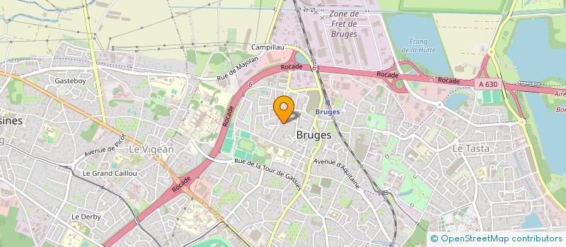 localisation de l'entreprise MONSIEUR BRUNO BOUTIN à BRUGES