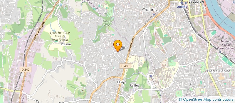 localisation de l'entreprise MONSIEUR BRUNO BOUVIER D'YVOIRE  SAINT-GENIS-LAVAL