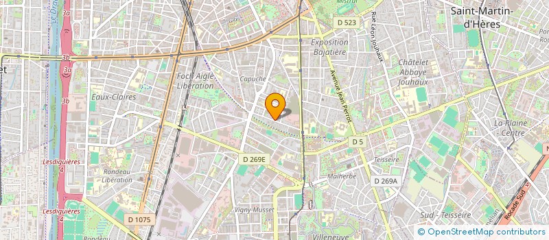 localisation de l'entreprise MONSIEUR BRUNO BOYER à GRENOBLE