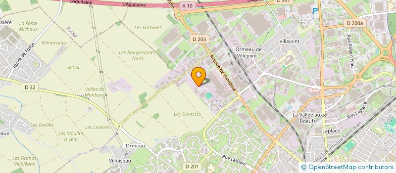 localisation de l'entreprise MONSIEUR BRUNO BRANGER  BLOIS