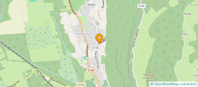 localisation de l'entreprise MONSIEUR BRUNO BRAYDA  CHINDRIEUX