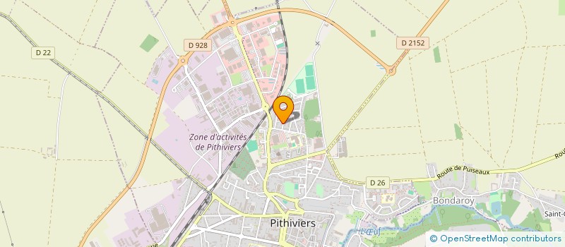 localisation de l'entreprise MONSIEUR BRUNO BRAZ à PITHIVIERS