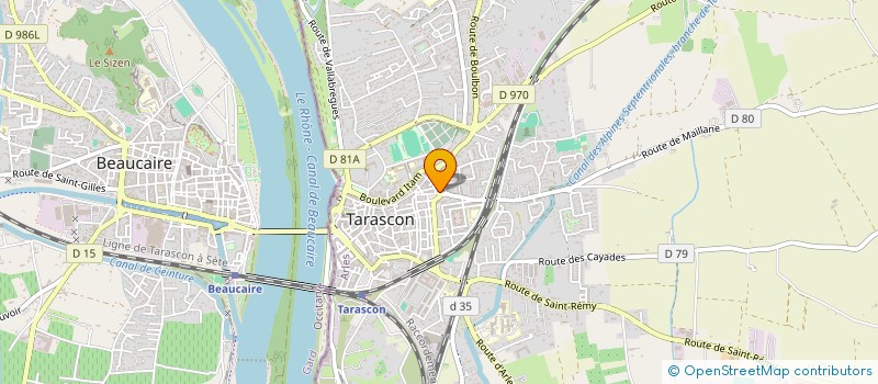 localisation de l'entreprise MONSIEUR BRUNO BRESCIANI  TARASCON