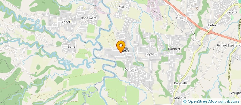 localisation de l'entreprise MONSIEUR BRUNO BRESLEAU  LAMENTIN