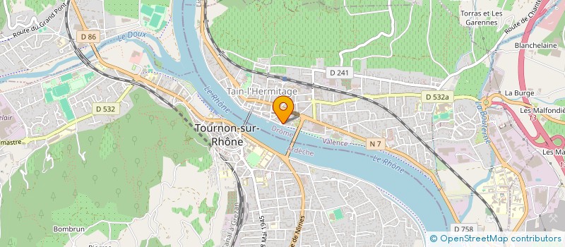 localisation de l'entreprise MONSIEUR BRUNO BRET  EYMEUX