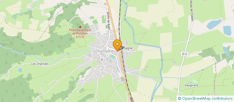 localisation de l'entreprise MONSIEUR BRUNO BREUIL à CHAMPDIEU