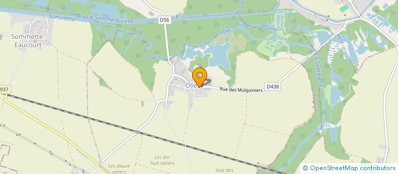 localisation de l'entreprise MONSIEUR BRUNO BRICOUT  OLLEZY