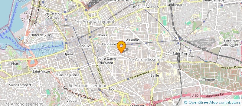 localisation de l'entreprise MONSIEUR BRUNO BRILLANCEAU à MARSEILLE