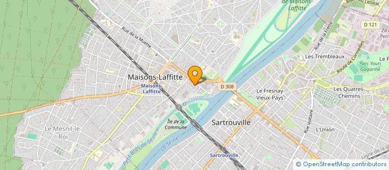 localisation de l'entreprise MONSIEUR BRUNO BRITO SEMEDO à MAISONS-LAFFITTE