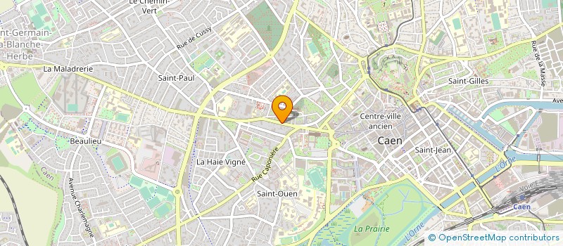 localisation de l'entreprise MONSIEUR BRUNO BROU à CAEN