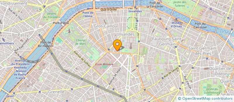 localisation de l'entreprise MONSIEUR BRUNO BROUCHIQUAN  PARIS