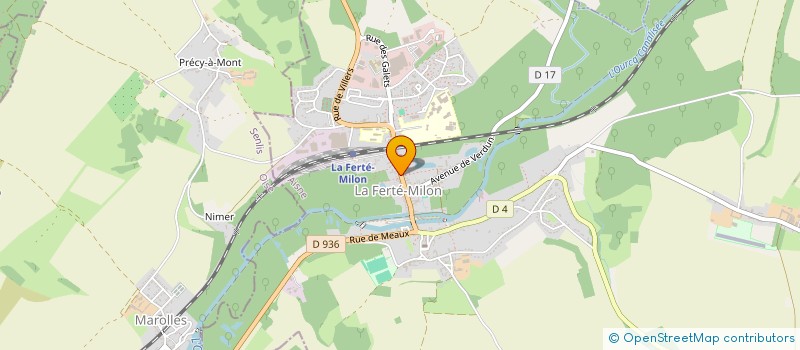 localisation de l'entreprise MONSIEUR BRUNO BROWAEYS  LA FERTE-MILON