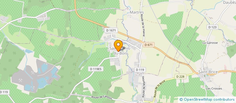 localisation de l'entreprise MONSIEUR BRUNO BRUN  SOULIGNAC