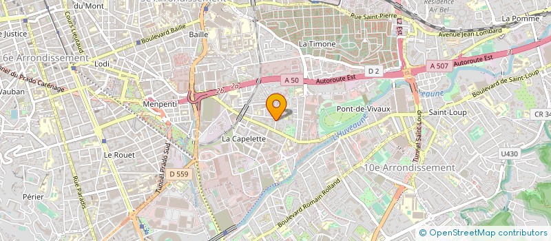 localisation de l'entreprise MONSIEUR BRUNO BRUNETTA à MARSEILLE