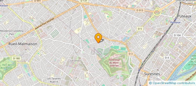 localisation de l'entreprise MONSIEUR BRUNO BRUNO RODRIGUES SOARES  NANTERRE