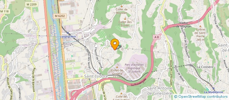 localisation de l'entreprise MONSIEUR BRUNO BUARD  NICE