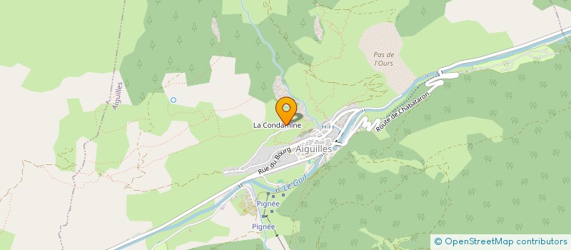 localisation de l'entreprise MONSIEUR BRUNO BUCCI  AIGUILLES