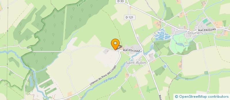 localisation de l'entreprise MONSIEUR BRUNO BUJ à SAINT-AUBIN