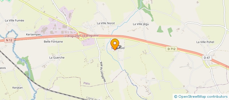 localisation de l'entreprise MONSIEUR BRUNO BURCHSORIS à PLELO