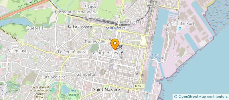 localisation de l'entreprise MONSIEUR BRUNO BUZAT  SAINT-NAZAIRE