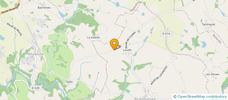 localisation de l'entreprise MONSIEUR BRUNO CABAL  DRULHE