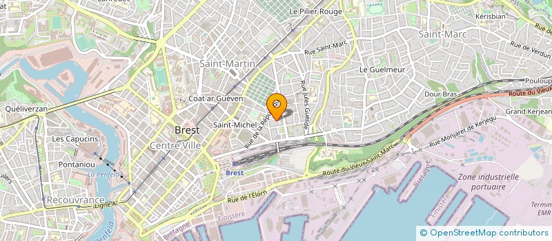 localisation de l'entreprise MONSIEUR BRUNO CABIOCH à BREST