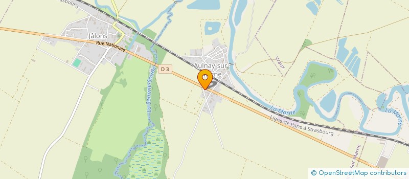 localisation de l'entreprise MONSIEUR BRUNO CALBA  AULNAY-SUR-MARNE