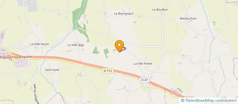 localisation de l'entreprise MONSIEUR BRUNO CALLAREC  BOQUEHO