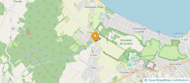 localisation de l'entreprise MONSIEUR BRUNO CALLE  SCIEZ