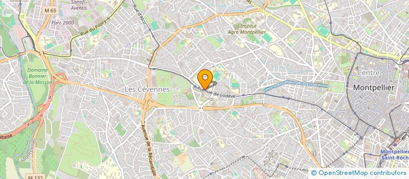 localisation de l'entreprise MONSIEUR BRUNO CALLETTI à MONTPELLIER