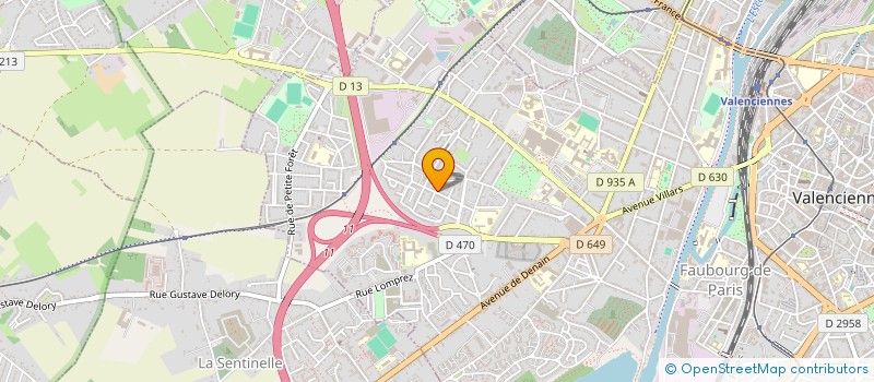 localisation de l'entreprise MONSIEUR BRUNO CALLEWAERT à VALENCIENNES