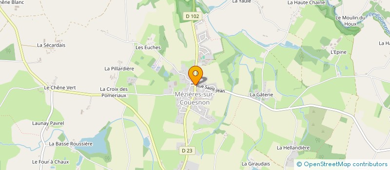 localisation de l'entreprise MONSIEUR BRUNO CAMBAKIDIS  MEZIERES-SUR-COUESNON