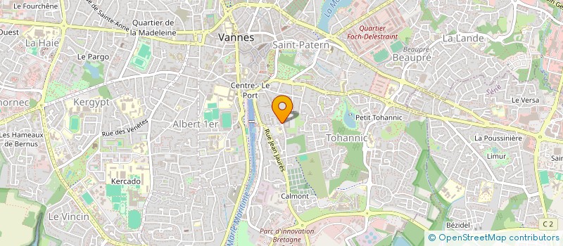 localisation de l'entreprise MONSIEUR BRUNO CAMENEN à VANNES
