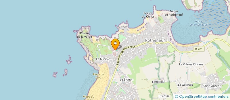 localisation de l'entreprise MONSIEUR BRUNO CANAUX DE BONFILS  MINIAC-MORVAN