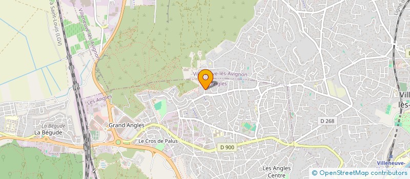 localisation de l'entreprise MONSIEUR BRUNO CAPION  LES ANGLES