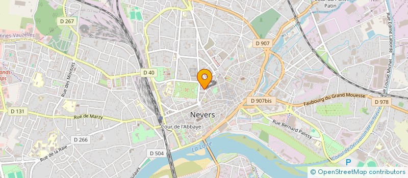 localisation de l'entreprise MONSIEUR BRUNO CAPRARA à NEVERS
