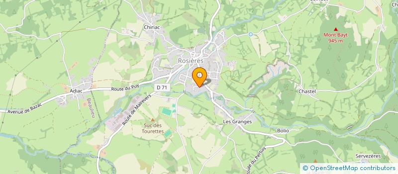 localisation de l'entreprise MONSIEUR BRUNO CAPRARO  SAINT-VINCENT