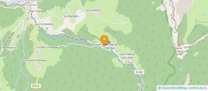 localisation de l'entreprise MONSIEUR BRUNO CARCASSONNE  SAINT PIERRE D'ENTREMONT