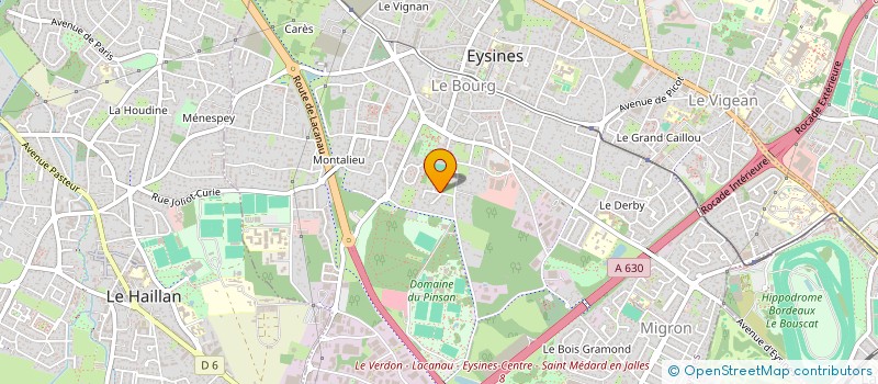 localisation de l'entreprise MONSIEUR BRUNO CARDONA  EYSINES