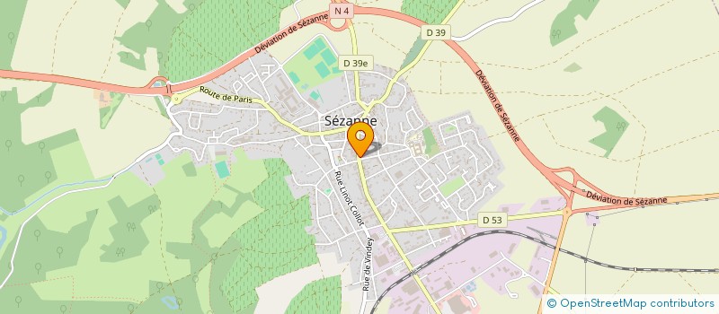 localisation de l'entreprise MONSIEUR BRUNO CARDONI  SEZANNE
