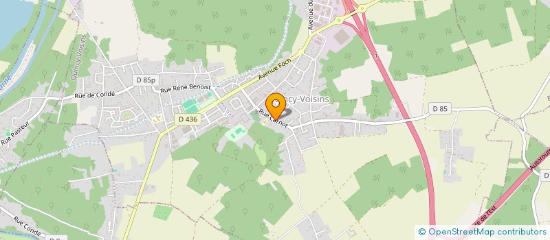 localisation de l'entreprise MONSIEUR BRUNO CARIA à QUINCY-VOISINS