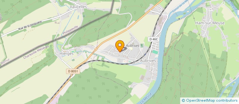 localisation de l'entreprise MONSIEUR BRUNO CARMELEZ  AUBRIVES