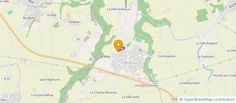 localisation de l'entreprise MONSIEUR BRUNO CARPENTIER à PORDIC