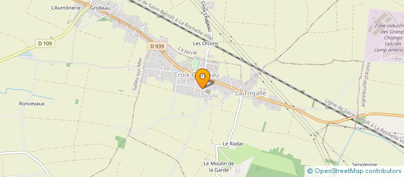 localisation de l'entreprise MONSIEUR BRUNO CARPENTIER  CROIX-CHAPEAU